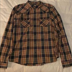 Patagonia long sleeve plaid button down